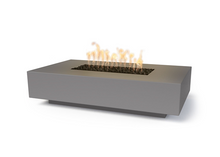 The Outdoor Plus Cabo Linear Concrete Fire Pit + Free Cover - The Fire Pit Collection