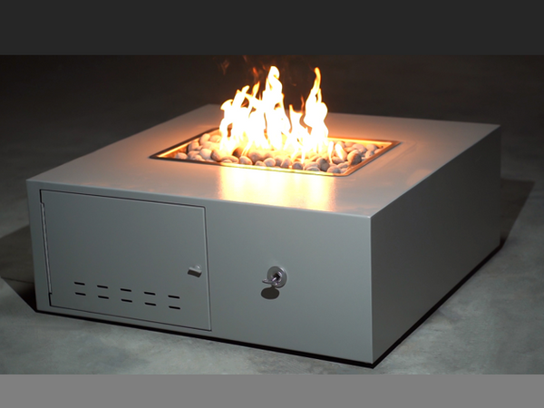 The Outdoor Plus Gallaway Metal Fire Pit - Low Profile