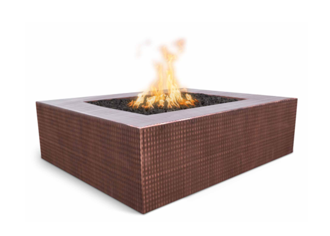 The Outdoor Plus Quad Copper Fire Pit + Free Cover
