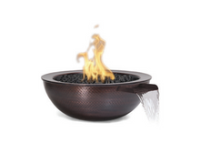 The Outdoor Plus Sedona Copper Fire & Water Bowl + Free Cover