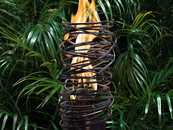 The Outdoor Plus Cyclone Fire Torch / Stainless Steel