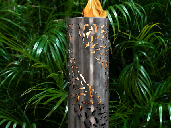 The Outdoor Plus Tiki Fire Torch / Stainless Steel