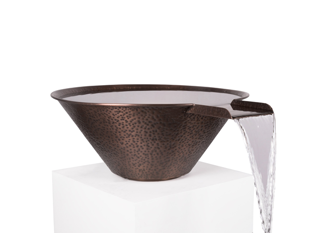 The Outdoor Plus Cazo Copper Water Bowl + Free Cover - The Fire Pit Collection