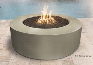 The Outdoor Plus 54" Florence Concrete Fire Pit + Free Cover - The Fire Pit Collection