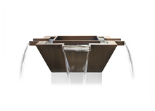 The Outdoor Plus Maya 4-Way Copper Fire & Water Bowl + Free Cover - The Fire Pit Collection