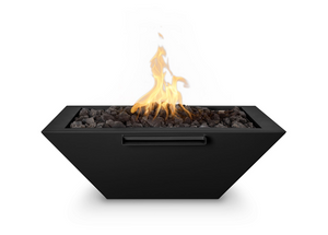 The Outdoor Plus Maya Powdercoated Steel Fire & Water Bowl + Free Cover - The Fire Pit Collection