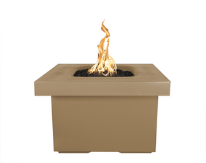 The Outdoor Plus Ramona Square Concrete Fire Table + Free Cover - The Fire Pit Collection