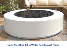 The Outdoor Plus Unity Steel Fire Pit - 18" Tall + Free Cover - The Fire Pit Collection