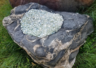 Waterstone Black and White Natural Fire Stone - The Fire Pit Collection