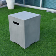 Elementi Tank Cover -20.0''H Square