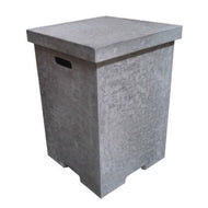 Elementi Tank Cover -24.4''H Square
