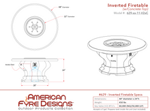American Fyre Designs Inverted Firetable + Free Cover