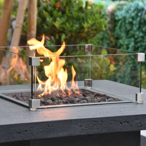 Elementi Montreal Bar Height Fire Table - Propane